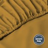 Silentnight Supersoft Ochre Fitted Sheet - Cosy & Comfortable Delicate