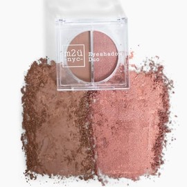 M2U NYC Dúo De Sombras De Ojos, Set De Sombras De Ojos, Varios TonosColores, Paleta De Sombras De Ojos De Maquillaje, 2 Colores Por Set (Park Slope...
