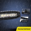 Nilight LED Pods Flush Mount 2Pcs 18W 7.3Inch Spot Offroad