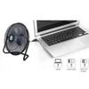 10W Solar Panel Powered Fan 8inch USB Portable Solar Panel