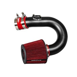 RTUNES RACING BLACK PIPE SHORT RAM AIR INTAKE + FILTER Compatible For 00-05 Celica GT 1.8L I4