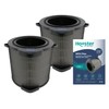2 Filters Compatible with AEG Air Purifier AX91-404DG | Replacement