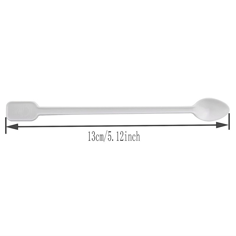 AXLIZER 200PCS Mini Plastic Coffee Blender Spoon & Tea Stirrer