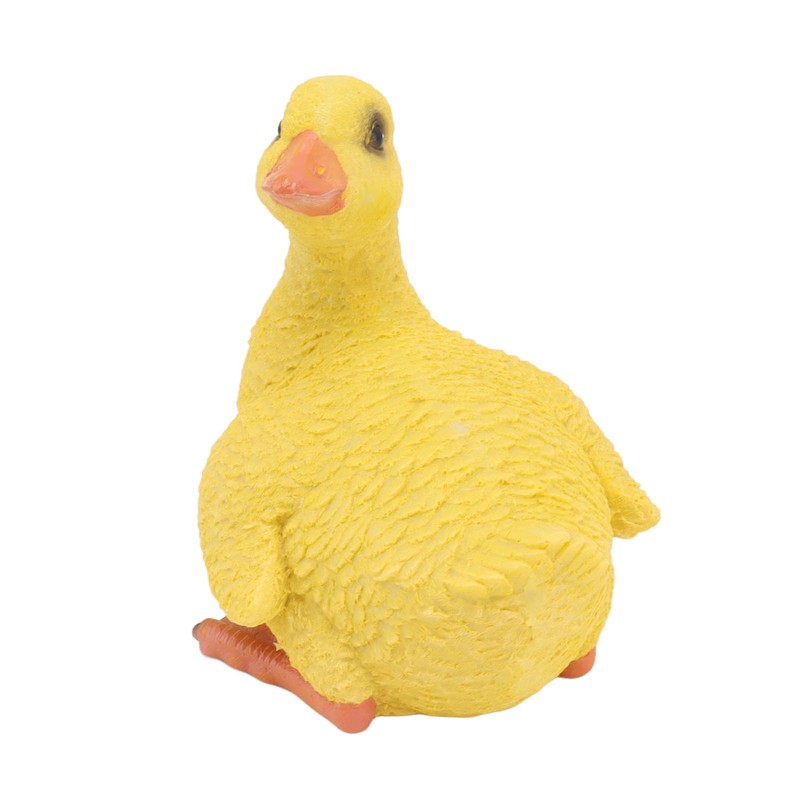 Duck Ornament Resin Weather Resistant Cute Vivid Expression Duck Statues