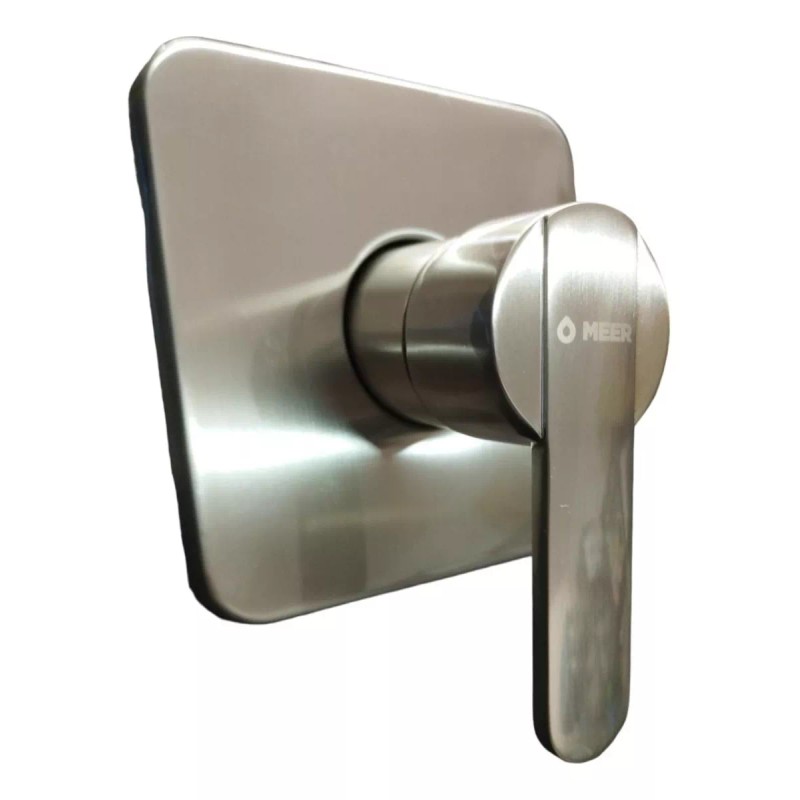 Meer Mezcladora Monomando Para Regadera Satín Meer