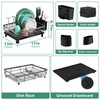MOUKABAL Dish Drying Rack, Dish Rack, Large Dish Racks for