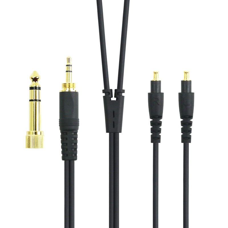 Replacement Audio Upgrade Cable Compatible with Audio-Technica ATH-MSR7b, ATH-SR9, ATH-ESW990H,