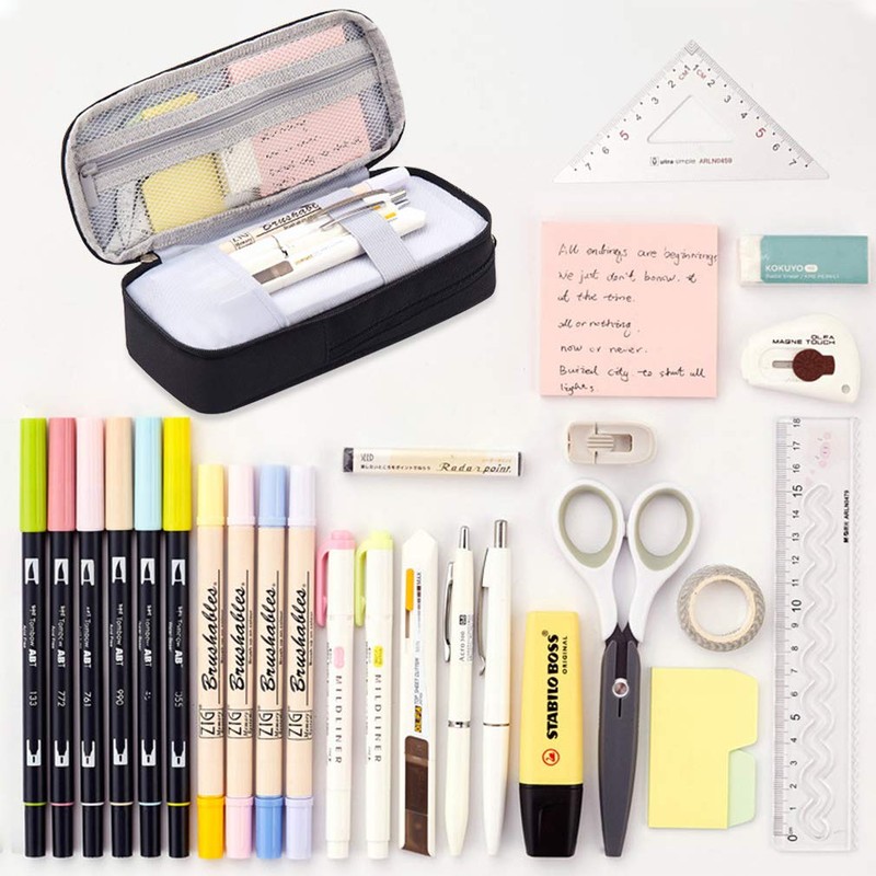 iSuperb Pen Case, Pencil Case, Pen Holder, Large Capacity, Stylish,