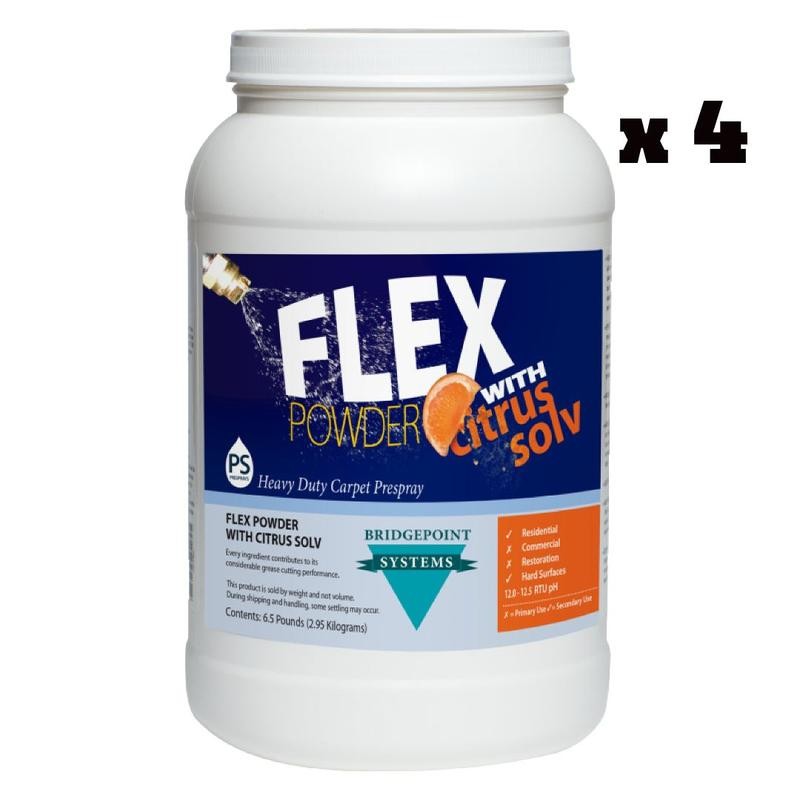 Bridgepoint Systems Carpet Cleaning Prespray Flex Powder W/Citrus Solv -