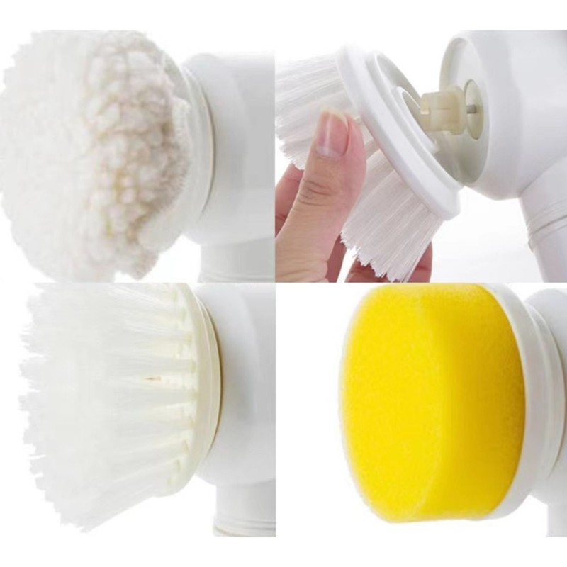 Electric Spin Scrubber Professional Cordless USB Rechargeable Automatic Handheld Cleaning