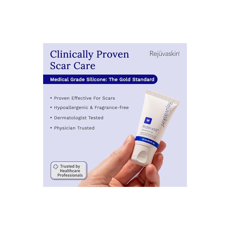 Rejuvaskin Rejuvasil Gel de Silicona para Cicatrices 15 ml -