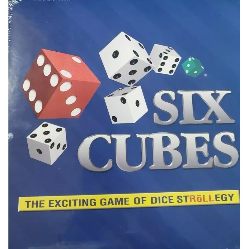 Fun and Games Group NEW SIX CUBES Dice Board Game
