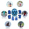 Kids Helmet and Knee Pads Elbow Wrist Guard Sport Protective