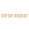 Creative Converting 6.3ft Sip Sip Hooray Birthday Party Letter Banner