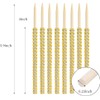 36 PCS MULTIONS Candy Apple Sticks (Gold)