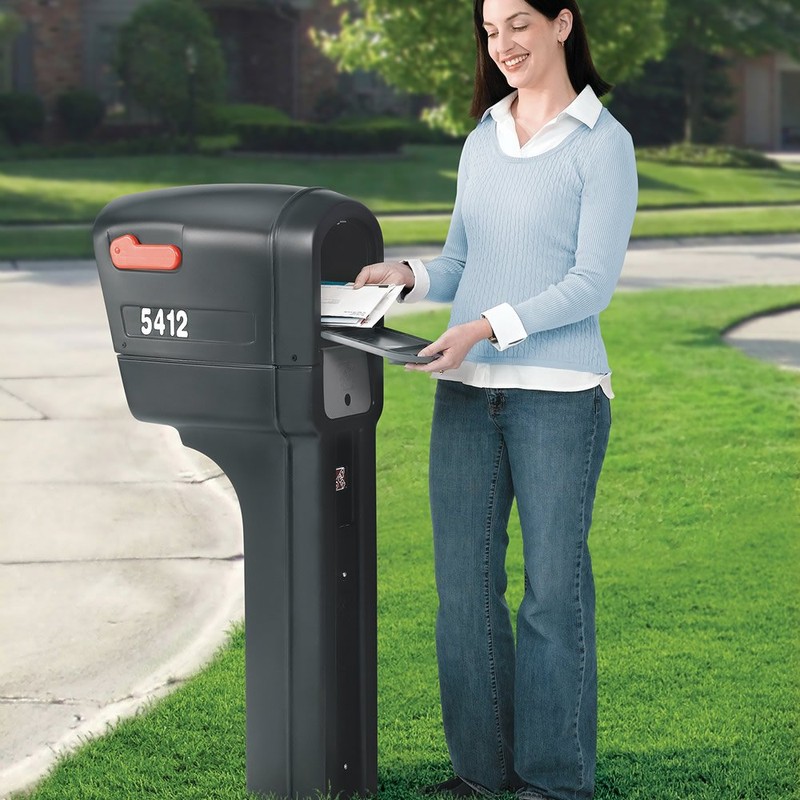 Step2 MailMaster Plus Mailbox & Post, Weather Resistant, Large Outdoor