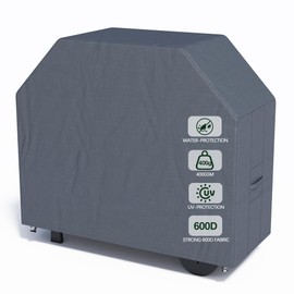 Naga Bahna BBQ Grill Cover, 57 Inch Heavy Duty Waterproof 3-4 Burner Barbecue Gas Grill Covers