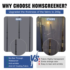 Room Divider 6FT Portable Room Dividers and Folding Privacy Screens, 176'' W Fabric Divider for Room Separation, 8 Panel Partition Room Dividers Freestanding Wall Divider Screen for Dorm Studio Office