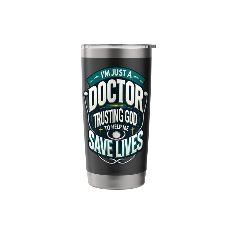 Inspirational Faith Based Future Doctor Physician Surgeon Stainless Steel Insulated