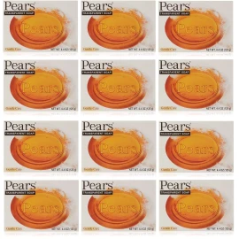 Pears Pure & Gentle Soap with Natural Oils 12 Pack Pure & Gentle Bar Soap