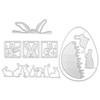 GWAWG 4 Easter Cutting Dies Scrapbooking Cutting Dies Metal Cutting