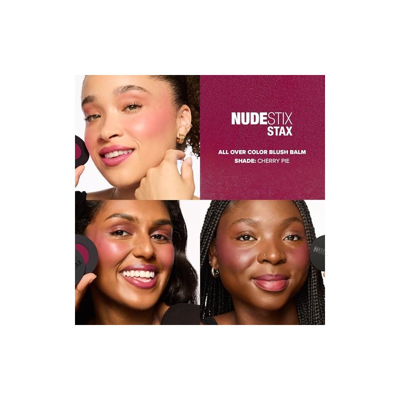 NUDESTIX STAX All Over Color Blush Balm – Multi-Use Cream
