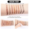 6 Pcs Light Coffee Eyebrow Pencil,Sharpener Included,Deeply Pigmented,Waterproof Sweat-proof,Makeup Eyebrow