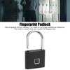Fingerprint Padlock Zinc Alloy Smart Office Home Cabinet Door Dormitory