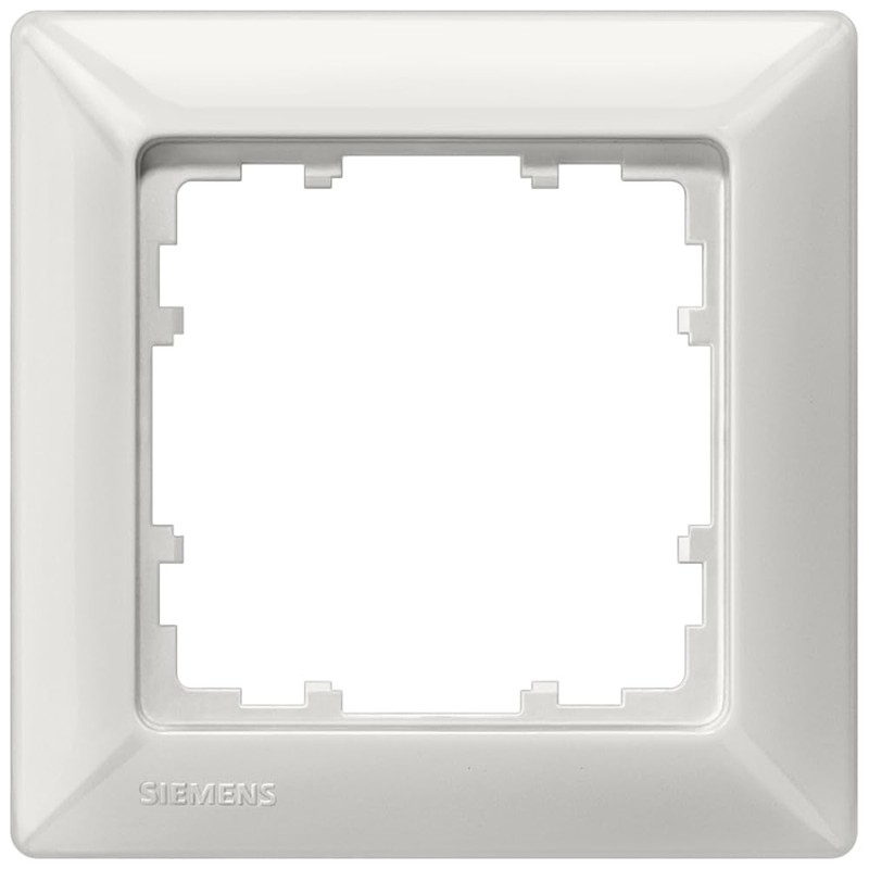 Siemens Complete Set Light Switch Insert White Titanium