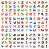 Habett Glitter Temporary Tattoos for Kids, 144PCS Mixed Styles Pre-Cut