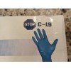 Stop C-19 Nitrile Exam Gloves Powder-Free Latex Free Stop C-19