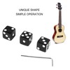 3PCS Guitar Volume Control Knobs Dice Shape Speed Control Knobs