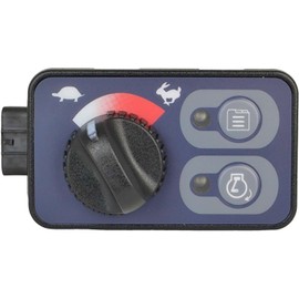 EZROAD Speed Control Knob Panel RD809-53730 Compatible with Kubota KX080-3 KX080-3T KX121-3ST KX161-3ST U35-S2 U45ST Excavator RD80953730 8 Pin Light Indicator Switch Meter Button