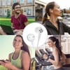 xunbida Earphones, Wired Earphones, Microphone Included, 0.1 inch (3.5 mm)