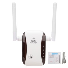 WiFi Range Extender 300mbps 2 Antennas Wireless Signal Repeater Amplifier for Home Office Hotel
