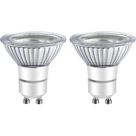 Bombillas LED GU10 para campana extractora, foco LED para electrodomésticos de cocina, foco halógena de repuesto de 50 W, equivalente a 5000 K, 6 W 550 lm, regulable, impermeable, IP65 paquete de 2
