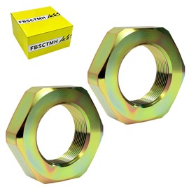 2 x Rear Axle Nuts Compatible with Replace Part # 90170-33011-00 Yamaha Banshee 350 YFZ350 Blaster 200 YFS200 Breeze 125 YFA1 Grizzly 125 YFM125G