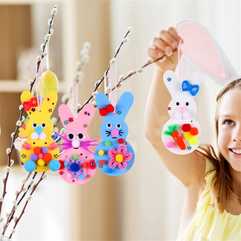 Easter Bunny Egg Craft Kit - Easter Creative Egg and