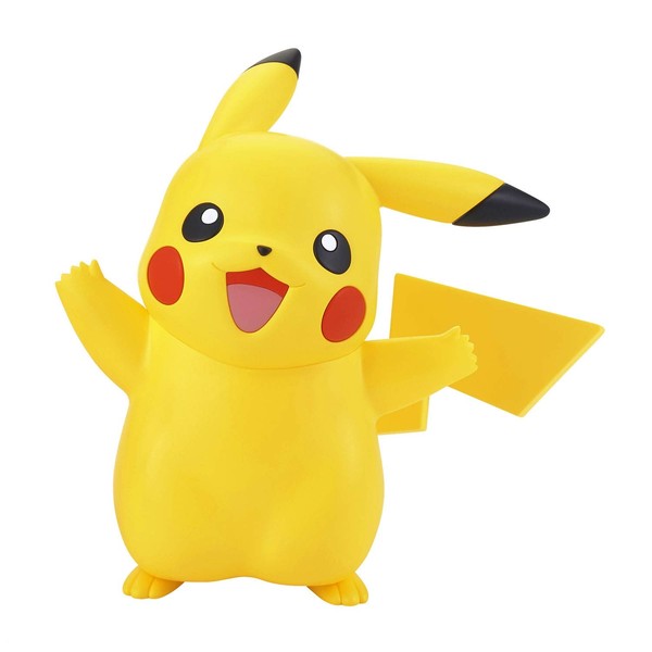 Pokémon Plamo Collection Quick!! 01 Pikachu Color Coded Plastic Model