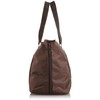 レジカゴバッグ Cash Bag 3483-01 Side Zipper + Mesh Drawstring, Braun,
