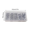 Detachable Sinker Drop, 100 Pieces Fishing Weight Assortment Set with