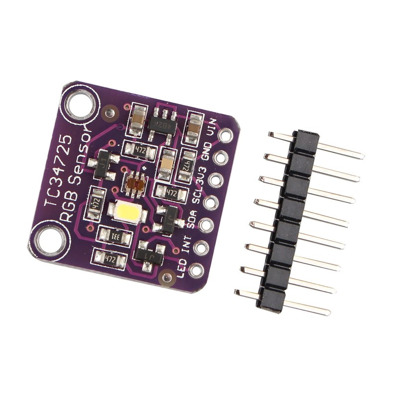 Jopto 5PCS TCS34725 RGB Light Color Sensor Recognition Module RGB