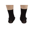 PRO 11 WELLBEING Kompressions-Knöchelmanschetten für Damen und Herren, Schwarz, Größe