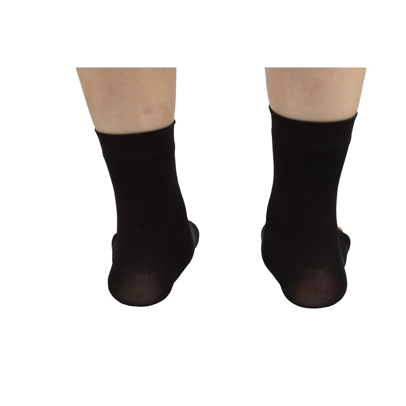 PRO 11 WELLBEING Kompressions-Knöchelmanschetten für Damen und Herren, Schwarz, Größe