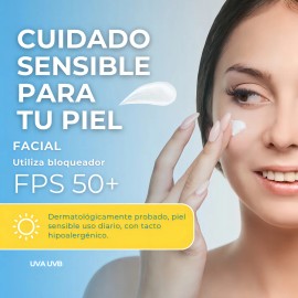 Bloqueador Solar Sunbeat Piel Sensible Fps 90g
