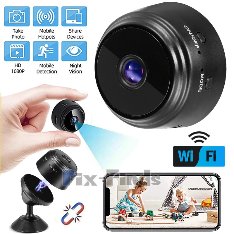 2-Way Audio Smart Mini WiFi Camera 1080P HD Night Camera