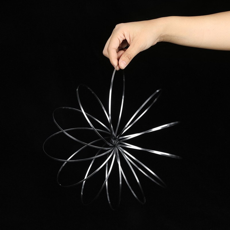 VGEBY Flow Rings Stress Relief Stainless Steel Ring Interactive Play