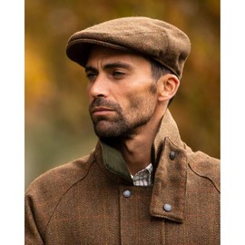 Walker & Hawkes - Men's Tweed Country Jacket - Suitable for Hunting, Brown Tweed