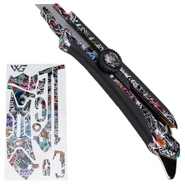 Wrap Grade Custom Wrap for Olfa Hyper L Shape (Metal Sticker Bomb)