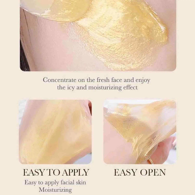 Mascarilla Oro Colágeno Peeloff 24k Aclarante Puntos Neg